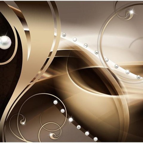 Fototapeta - Czarno-złota, Elegancka Fototapeta - Czarno-złota, Elegancka