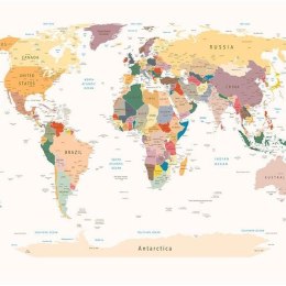 Fototapeta - Mapa świata