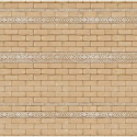 Fototapeta - Mur ze zdobieniami