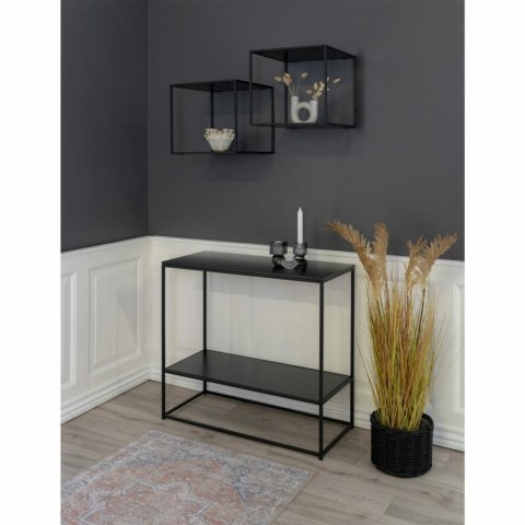 MAŁA CZARNA PÓŁKA, METAL, LOFT, INDUSTRIALNA 36 cm MAŁA CZARNA PÓŁKA, METAL, LOFT, INDUSTRIALNA 36 cm