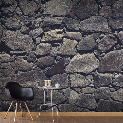 Fototapeta samoprzylepna - Ciemny Mur Kamień