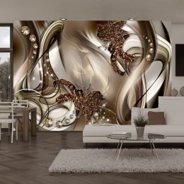 Fototapeta samoprzylepna - Złote Lilie Glam