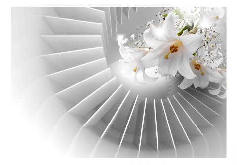 Fototapeta - Biała Lilia, 3D Fototapeta - Biała Lilia, 3D