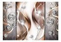 Fototapeta samoprzylepna - Brąz i diamenty