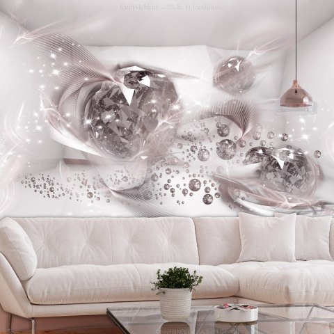Fototapeta samoprzylepna - Fiolet, Kule 3D Fototapeta samoprzylepna - Fiolet, Kule 3D