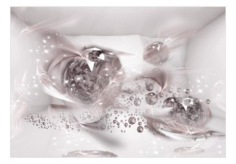 Fototapeta samoprzylepna - Fiolet, Kule 3D Fototapeta samoprzylepna - Fiolet, Kule 3D