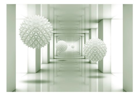 Fototapeta samoprzylepna - Jasna Zielona 3D Fototapeta samoprzylepna - Jasna Zielona 3D