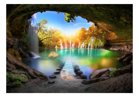 Fototapeta - Magiczne Jezioro, Skały Fototapeta - Magiczne Jezioro, Skały