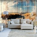 Fototapeta samoprzylepna - Widok Plaża Deski