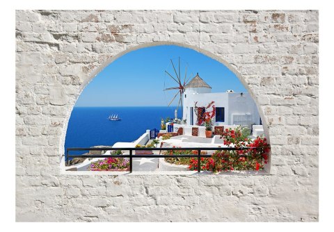 Fototapeta samoprzylepna - Lato na Santorini Fototapeta samoprzylepna - Lato na Santorini