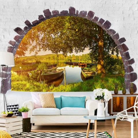 Fototapeta samoprzylepna - Lato nad jeziorem Fototapeta samoprzylepna - Lato nad jeziorem