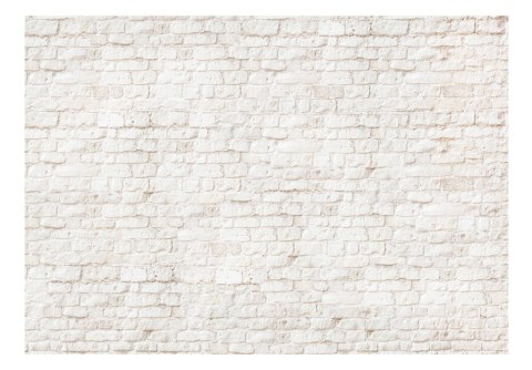 Fototapeta samoprzylepna - Biała Cegła Mur Fototapeta samoprzylepna - Biała Cegła Mur