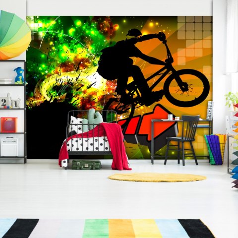 Fototapeta - Rower, Kolorowy BMX Fototapeta - Rower, Kolorowy BMX