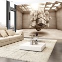 Fototapeta - Industrial, Beton 3D