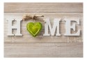 Fototapeta samoprzylepna - Home Napis Serce