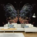 Fototapeta - Abstrakcyjny motyl