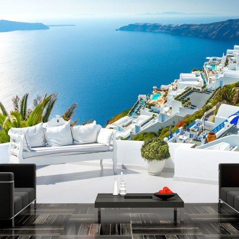 Fototapeta - Santorini, Widok, Morze Fototapeta - Santorini, Widok, Morze