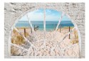 Fototapeta - Widok z okna - Plaża