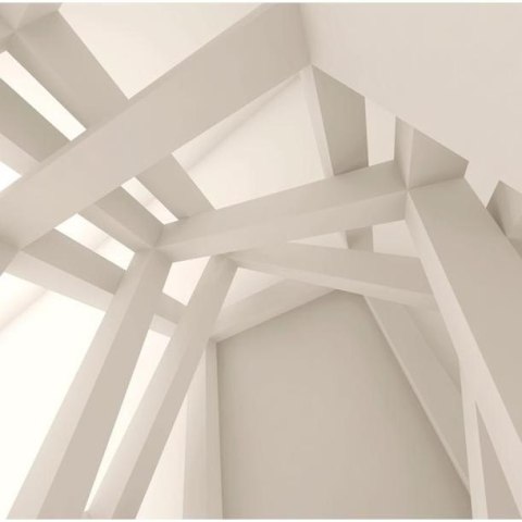 Fototapeta - Biała konstrukcja 3D Fototapeta - Biała konstrukcja 3D