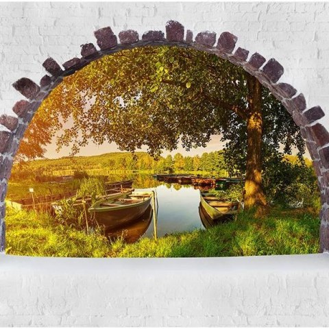 Fototapeta - Okno, Widok, Natura Fototapeta - Okno, Widok, Natura
