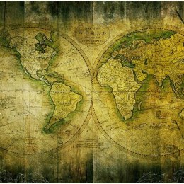 Fototapeta - Żeglarska mapa świata