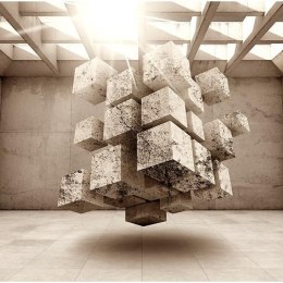 Fototapeta - Industrial, Beton 3D